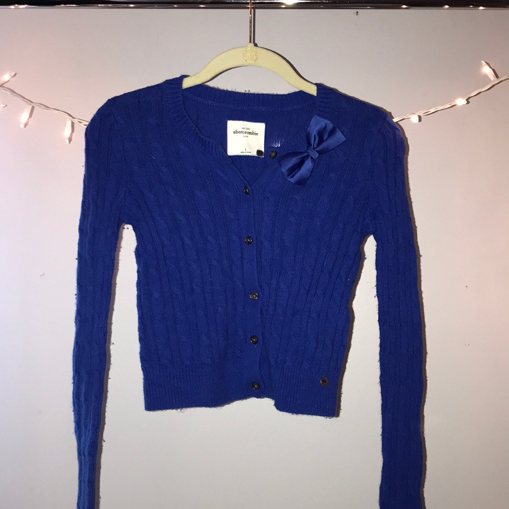 Abercrombie Kids Bow Cardigan